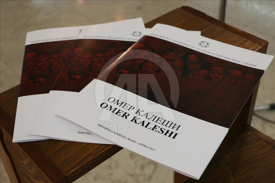 Shkup, hapet ekspozita e veprave të zgjedhura të Omer Kaleshit